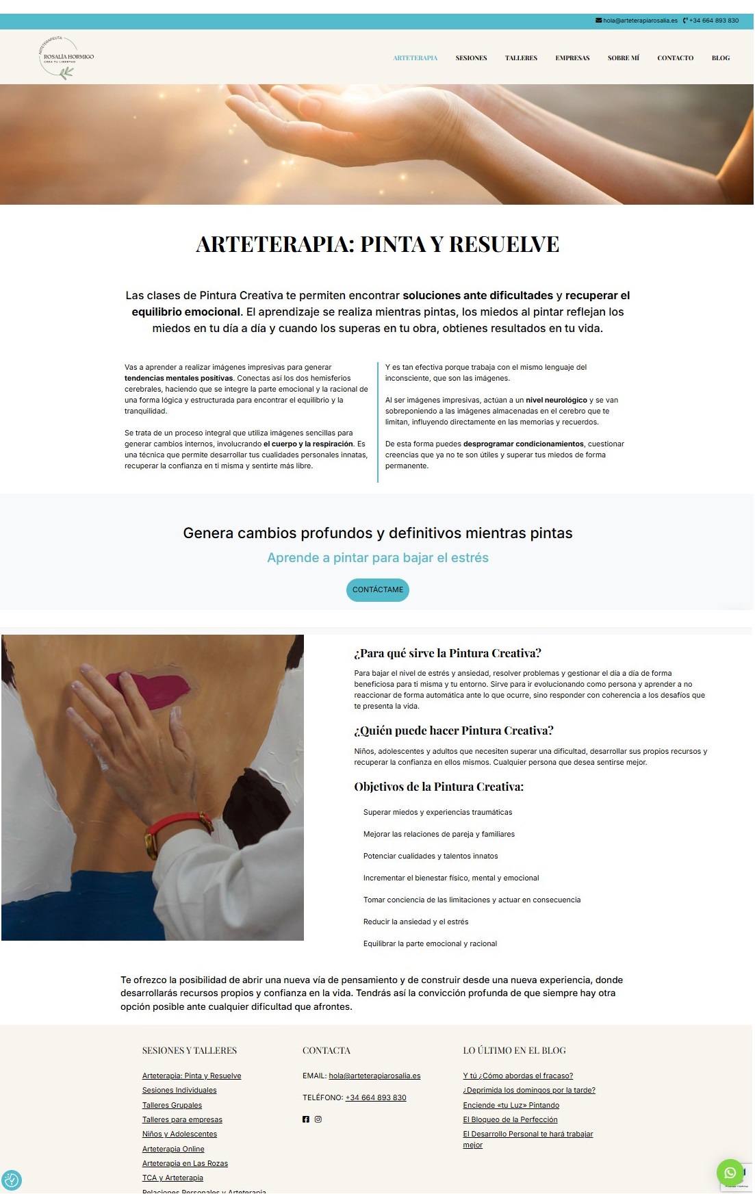 arteterapia rosalía